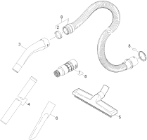 KÄRCHER Professional Ersatzteile Sauger GAS 55 M AFC DK 1.402-305.0 Zubehoer