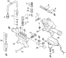 KÄRCHER Professional Ersatzteile Hochdruckreiniger Heisswasser HDS 801 B       EU 1.210-900.0 Zylinderkopf