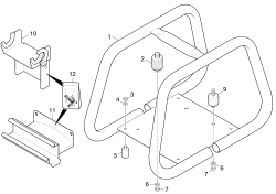 KÄRCHER Professional Ersatzteile Hochdruckreiniger Kaltwasser HD 715 EU-I 1.151-500.0 Rahmen