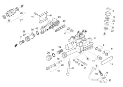 KÄRCHER Professional Ersatzteile Hochdruckreiniger Kaltwasser HD 1.8/13 C Ed 1.514-136.0 Zylinderkopf