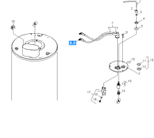KÄRCHER Professional Ersatzteile Hochdruckreiniger Heisswasser HDS 3.5/30-4 M Ea 1.071-431.0 Brennerdeckel