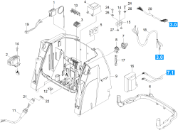 KÄRCHER Professional Ersatzteile Hochdruckreiniger Heisswasser HDS 5.0/30-4 S Eb 1.071-919.0 E-Geraeteschrank