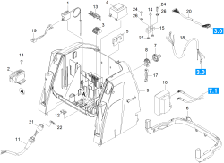 KÄRCHER Professional Ersatzteile Hochdruckreiniger Heisswasser HDS 5.0/30-4 S Ec 1.071-626.0 E-Geraeteschrank