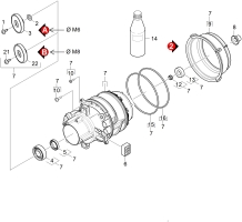 KÄRCHER Ersatzteile Hochdruckreiniger K 7 Home *EU 1.168-506.0-A Motor