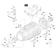 KÄRCHER Professional Ersatzteile Hochdruckreiniger Kaltwasser HD 4.5/32-4 S Eb 1.286-128.0 Motor