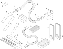 KÄRCHER Professional Ersatzteile Sauger REMS Pull M 1.184-873.0 Zubehoer