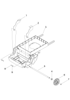 KÄRCHER Professional Ersatzteile Bodenreiniger BDP 50/2000 RS Bp Pack 1.002-039.0 Hinterrad