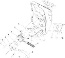 KÄRCHER Professional Ersatzteile Bodenreiniger BDP 50/2000 RS Bp Pack 1.002-039.0 Saugturbine