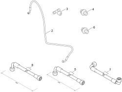 KÄRCHER Professional Ersatzteile Kehrmaschinen KM 105 0 ETL Hydraulikkreis SB li KM 105/1xx