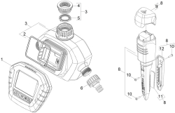 KÄRCHER Ersatzteile Bewässerungssystem Deluxe Irrigation Set 2.645-246.0 Einzelteile