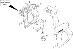 KÄRCHER Ersatzteile Hochdruckreiniger PRO HD 200 Plus *EU 1.520-083.0-B Handspritzpistole