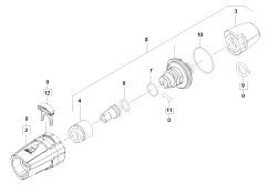 KÄRCHER Professional Ersatzteile Hochdruckreiniger Kaltwasser HD 5/12 C Plus EU 1.520-129.0 Dreifachduese