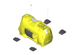KÄRCHER Ersatzteile Pumpe BP 4 Home & Garden *EU 1.645-363.0 Gehaeuse komplett BP 4 H&G