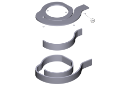 KÄRCHER Professional Ersatzteile Sauger Turbo I Set 1.378-308.0 Set Daemmmatten