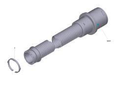KÄRCHER Professional Ersatzteile Sauger Turbo I Set 1.378-308.0 Saugschlauch kpl. NW35 4m Fein