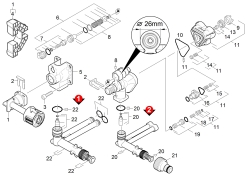 KÄRCHER Ersatzteile Hochdruckreiniger K 4 Basic *EU 1.180-080.0-A Steuergehaeuse