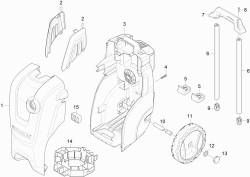KÄRCHER Ersatzteile Hochdruckreiniger K 7 Compact (2,5kW) *EU 1.447-030.0-A Gehaeuse