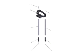 KÄRCHER Ersatzteile Hochdruckreiniger PRO HD 600 *EU 1.520-095.0-A Griff kpl.