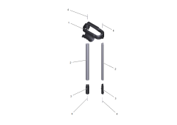 KÄRCHER Professional Ersatzteile Hochdruckreiniger Kaltwasser PRO HD 300 Plus EU 1.520-092.0 Griff kpl.