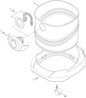 KÄRCHER Ersatzteile Nasstrockensauger WD 4 Premium *EU-II 1.348-151.0 Behaelter