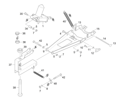 KÄRCHER Professional Ersatzteile Bodenreiniger B 140 R + D90 - Sochi 1.246-015.0 Saugbalkenanhebung