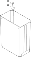 KÄRCHER Professional Ersatzteile Dampfer SGV 8/5 EU 1.092-010.0 Behaelter Frischwasser Ersatz