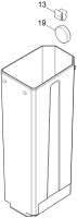 KÄRCHER Professional Ersatzteile Dampfer SGV 8/5 EU 1.092-010.0 Behaelter Reinigungsmittel Ersatz