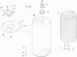 KÄRCHER Professional Ersatzteile Hochdruckreiniger Heisswasser HDS 10/20-4 M EU-II 1.071-421.0 Heizschlange