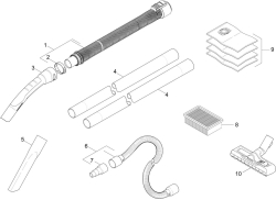 KÄRCHER Ersatzteile Nasstrockensauger WD 6 P Premium *EU-I 1.348-270.0 Zubehoer