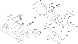 KÄRCHER Professional Ersatzteile Kehrmaschinen KM 105 Konfiguration 105 Konfiguration  ETL Versorgung Batterie KM 105/1xx 1.280-120.2