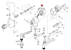 KÄRCHER Ersatzteile Hochdruckreiniger K 4 Compact Home *EU 1.637-312.0-A Steuergehaeuse