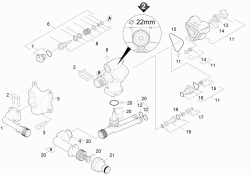 KÄRCHER Ersatzteile Hochdruckreiniger K 4.44 WaterCooled T250*EU 1.636-871.0-A Steuergehaeuse