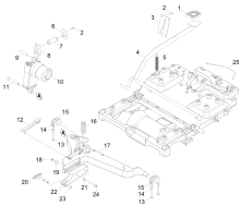 KÄRCHER Professional Ersatzteile Bodenreiniger B 80 W Bp Dose Colruyt 1.259-012.0 Aufhaengung Bodenkopf