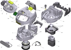 KÄRCHER Ersatzteile Nasstrockensauger WD 5 P Premium *EU-II 1.348-234.0 Geraet Einzelteile