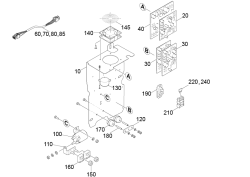 KÄRCHER Professional Ersatzteile Bodenreiniger B 200 R 1.246-230.2 Steuerelektronik ohne Lader