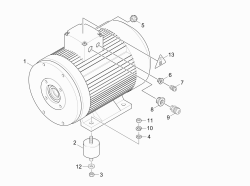 KÄRCHER Professional Ersatzteile Hochdruckreiniger Kaltwasser AC-150ECC John Deere EU-I 1.367-106.0 Motor
