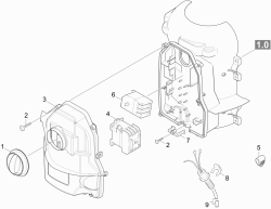 KÄRCHER Professional Ersatzteile Hochdruckreiniger Kaltwasser AC-200EC John Deere  EU-I 1.524-408.0 E-Kasten