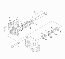 KÄRCHER Professional Ersatzteile Hochdruckreiniger Kaltwasser AC-180EC John Deere EU-I 1.292-506.0 Geradschubfuehrung