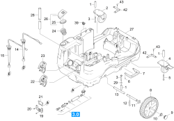 KÄRCHER Professional Ersatzteile Hochdruckreiniger Heisswasser AC-180EH John Deere  EU-I 1.071-631.0 Gehaeuse Unterteil