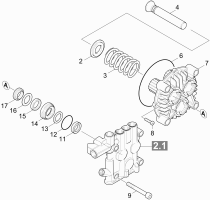 KÄRCHER Professional Ersatzteile Hochdruckreiniger Heisswasser AC-180EH John Deere  EU-I 1.071-631.0 Kolben