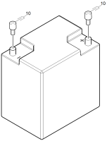 KÄRCHER Professional Ersatzteile Bodenreiniger B 110 R Classic Bp Pack +D75 1.161-433.0 Traktionsbatterie AGM 6V/170Ah