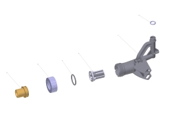 KÄRCHER Ersatzteile Hochdruckreiniger PRO HD 800 Plus *EU 1.520-989.0-A Wasserzulauf kpl.