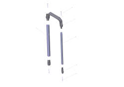 KÄRCHER Professional Ersatzteile Hochdruckreiniger Kaltwasser HD 5/17 C Plus EU 1.520-941.0 Griff kpl.