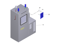 KÄRCHER Professional Ersatzteile Wasserspender WPD Range  Kuehlmodul Standfuss 12.3 1.024-920.2