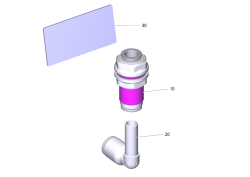 KÄRCHER Professional Ersatzteile Wasserspender WPD Range  Ausstattung Table-Top Spuelventil WPD 1.024-920.2