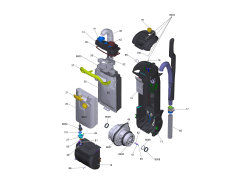KÄRCHER Professional Ersatzteile Bodenreiniger PRO BR 400 1.783-218.0 Rumpfgeraet PRO BR 400