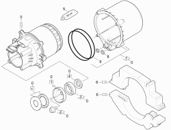 KÄRCHER Ersatzteile Hochdruckreiniger K 4 Premium Home Dankeschön Edition *DE 1.180-321.0-A Motor