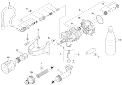 KÄRCHER Ersatzteile Hochdruckreiniger K 2.200 Balcony WB *EU 1.671-803.0-A Pumpensatz R V