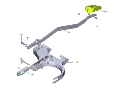 KÄRCHER Professional Ersatzteile Bodenreiniger B 40 C Bp Pack Classic+115Ah+R55+V900 1.533-266.0 Aufhaengung Buerstenkopf kpl.
