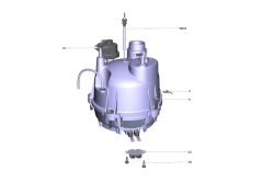KÄRCHER Ersatzteile Dampfreiniger SC 2.550 C *EU 1.512-357.0 Kessel kpl. Ersatz SC 2.500C *BR127V